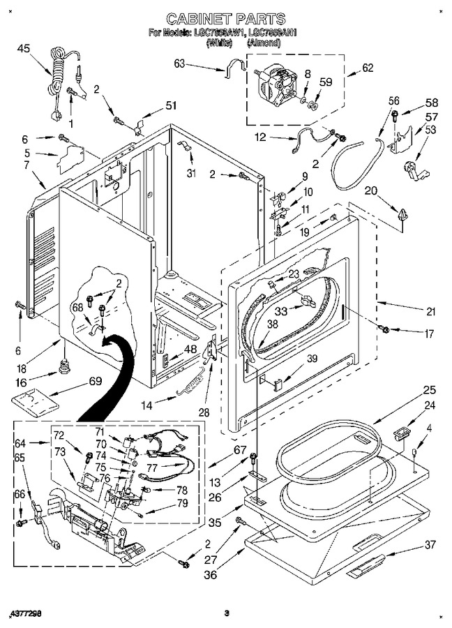 Diagram for LGC7858AW1