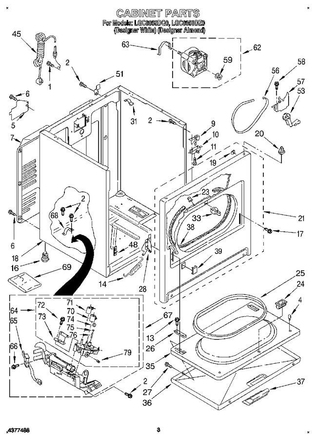 Diagram for LGC8858DQ0