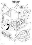 Diagram for 02 - Cabinet Parts