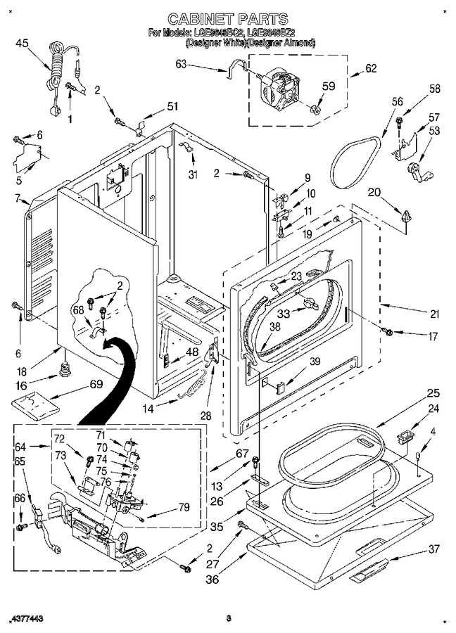 Diagram for LGE9848BQ2