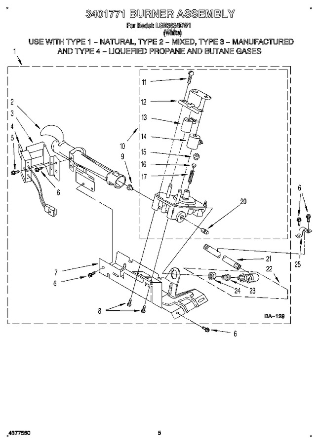 Diagram for LGN3634DW1
