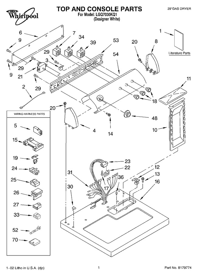 Diagram for LGQ7030KQ1