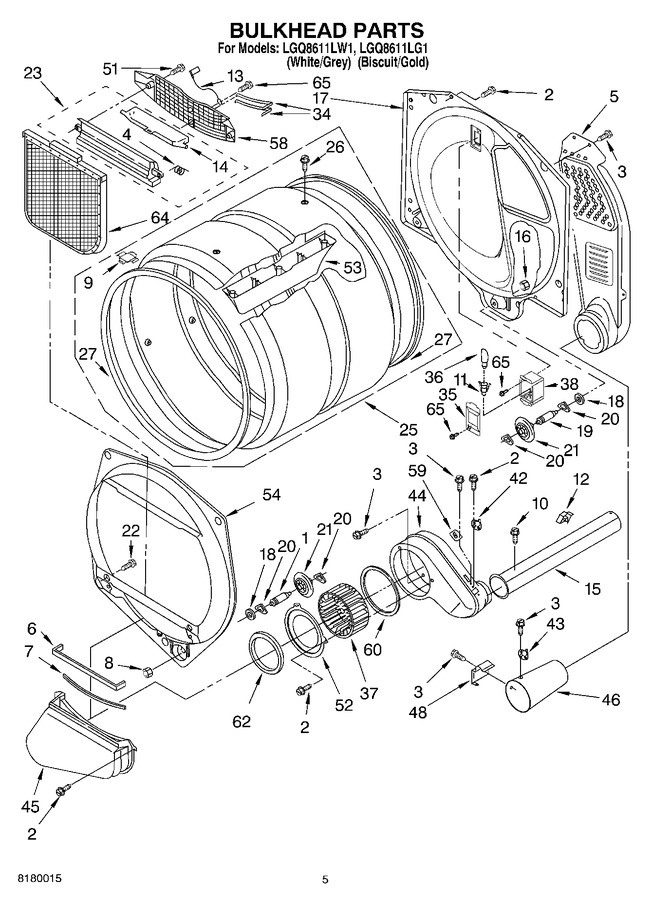 Diagram for LGQ8611LG1