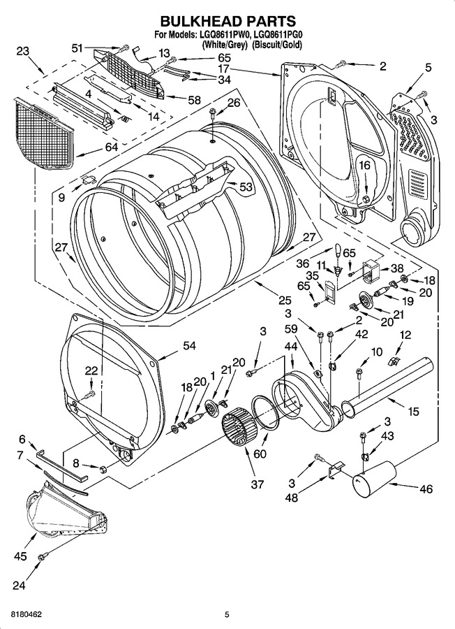 Diagram for LGQ8611PW0