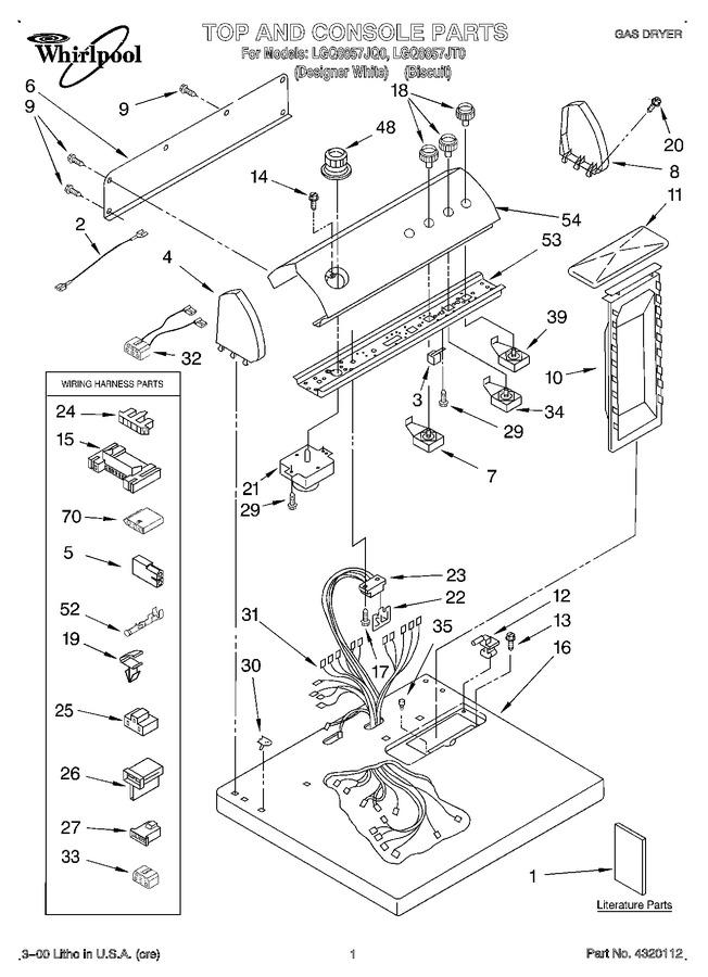 Diagram for LGQ8857JT0