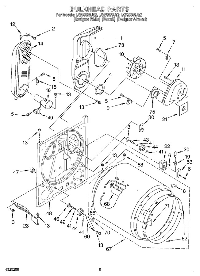 Diagram for LGQ8858JQ2