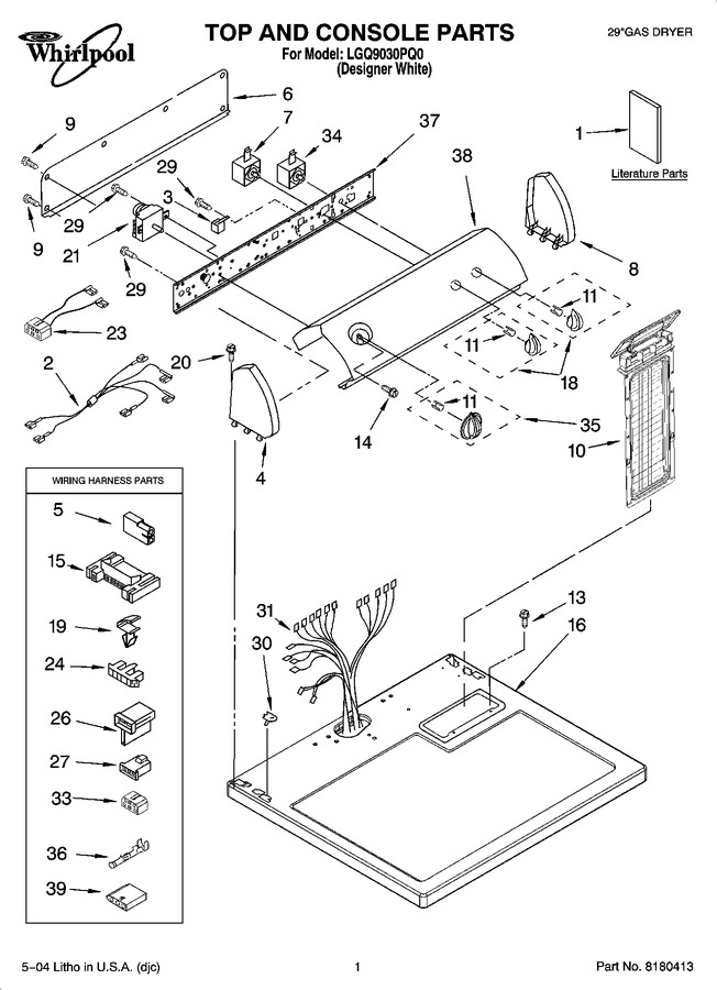 Diagram for LGQ9030PQ0