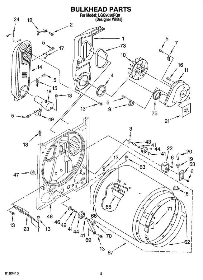 Diagram for LGQ9030PQ0