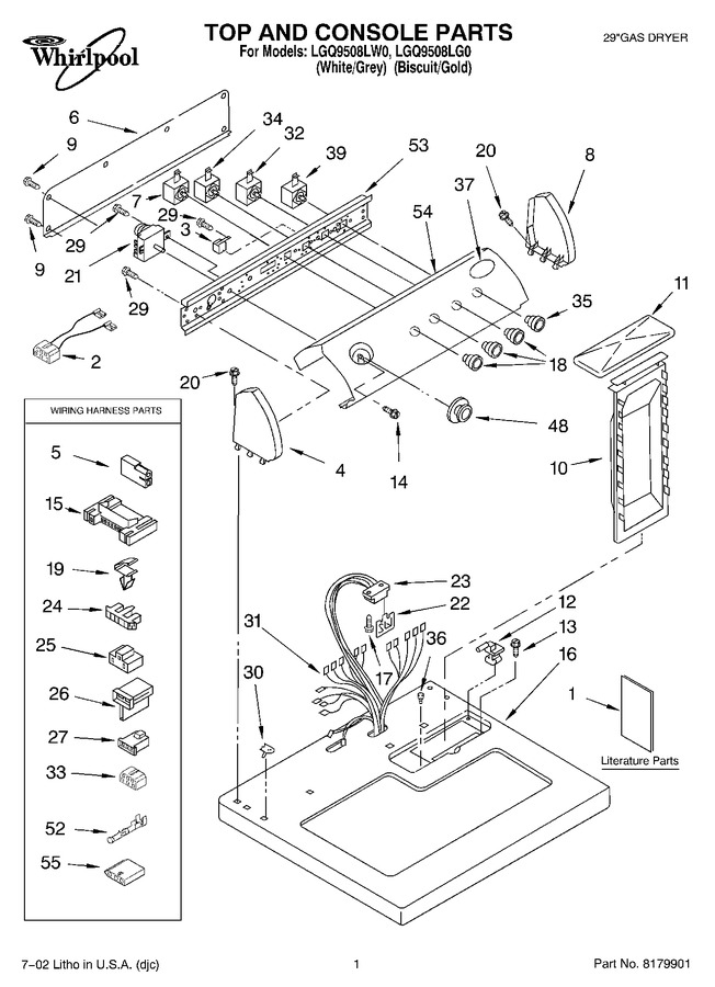 Diagram for LGQ9508LG0