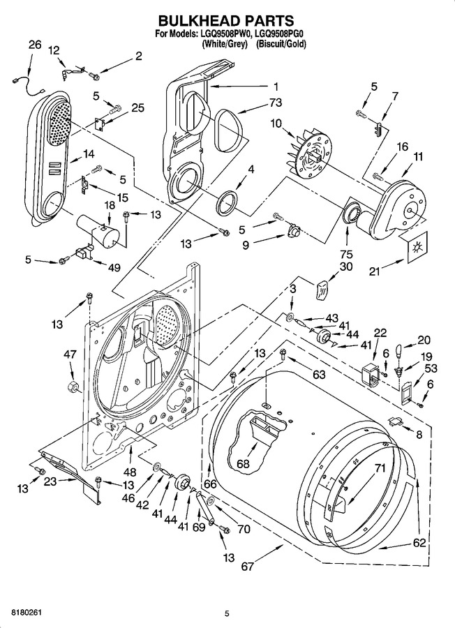 Diagram for LGQ9508PG0