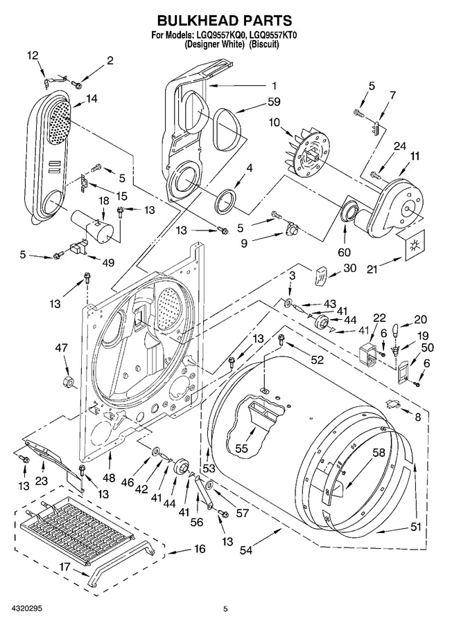 Diagram for LGQ9557KQ0