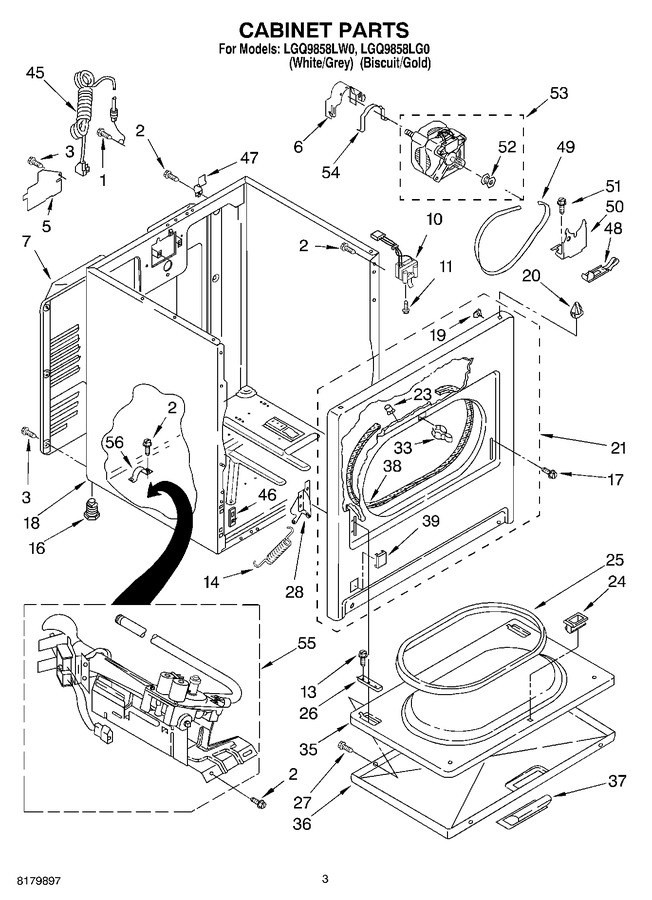 Diagram for LGQ9858LW0