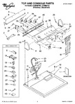 Diagram for 01 - Top And Console Parts