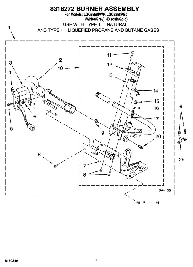 Diagram for LGQ9858PG0
