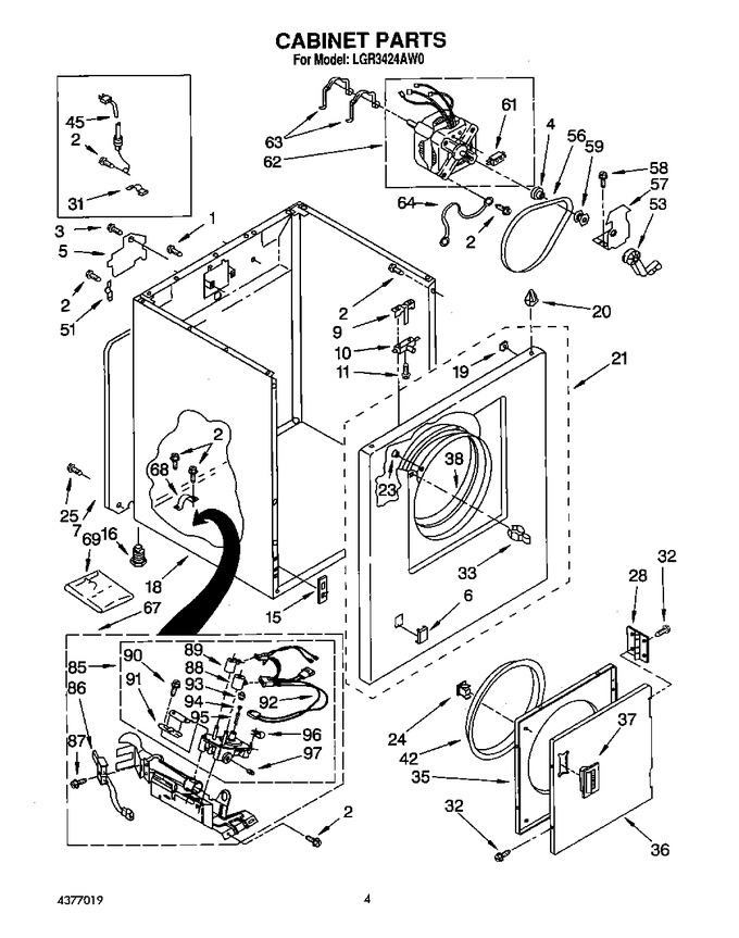 Diagram for LGR3424AW0