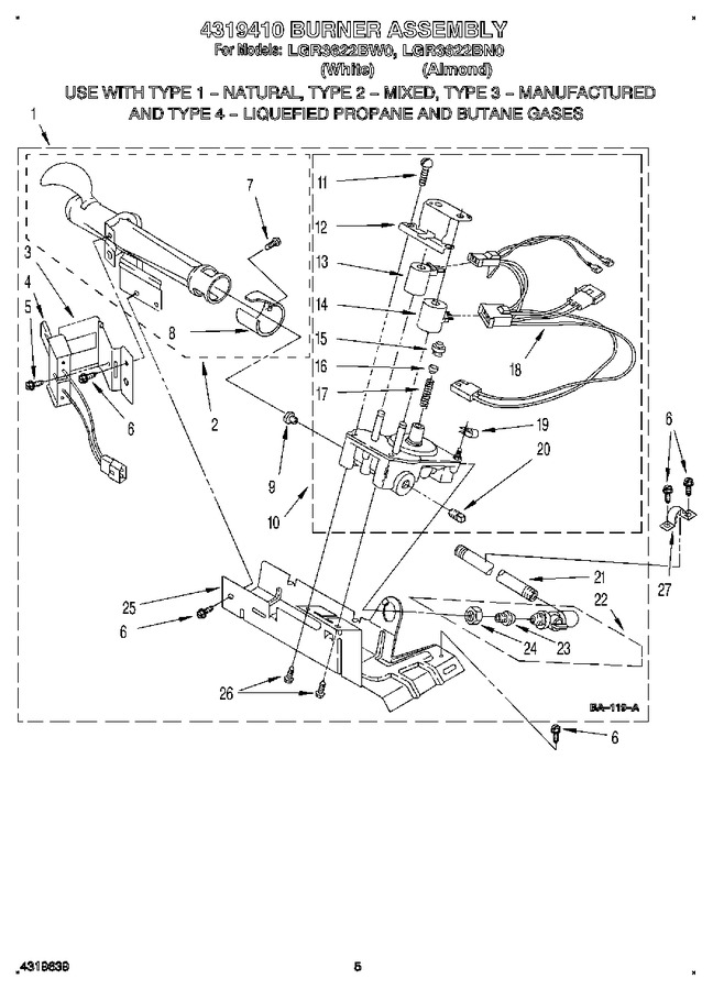 Diagram for LGR3622BW0