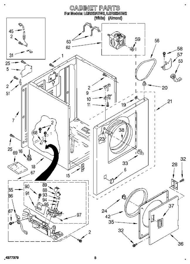Diagram for LGR3624BW2