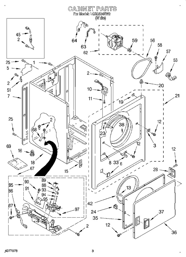 Diagram for LGR3634EW3
