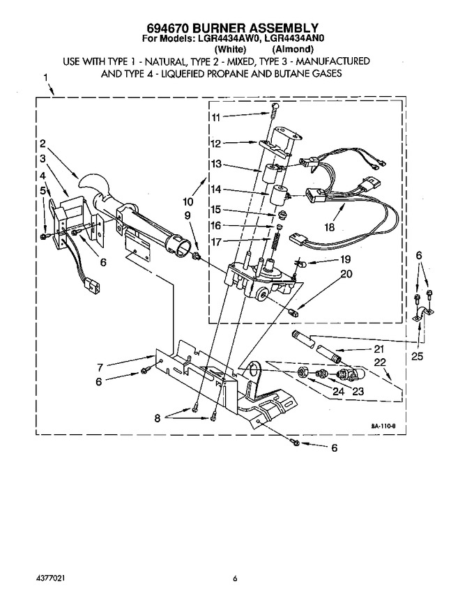 Diagram for LGR4434AW0
