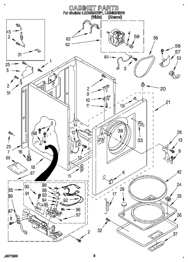 Diagram for LGR4624BW1