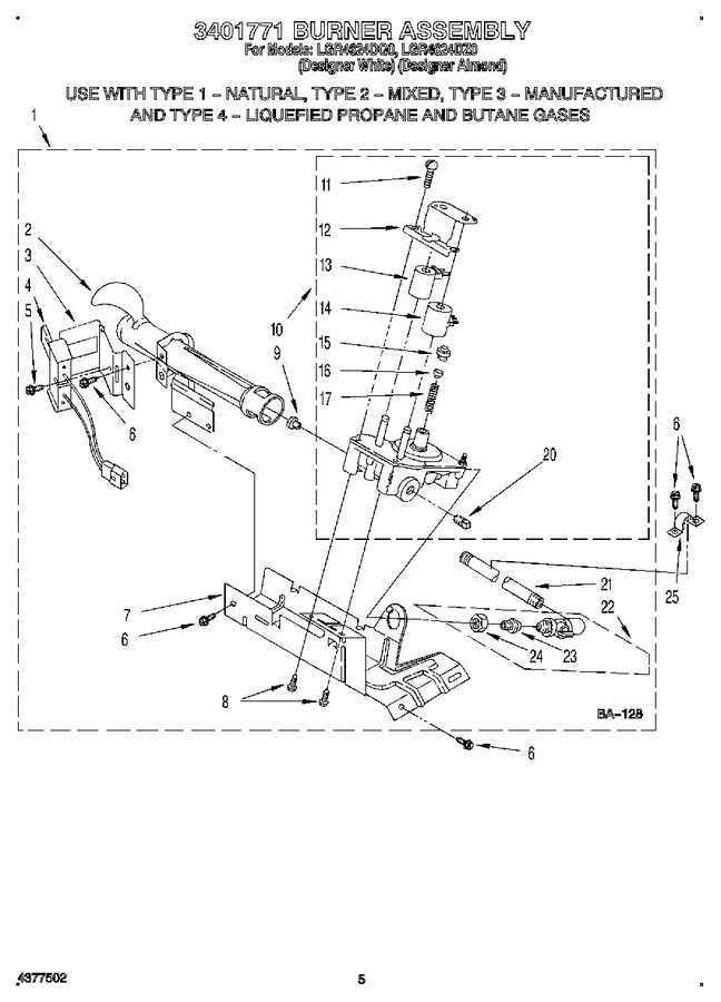 Diagram for LGR4624DZ0
