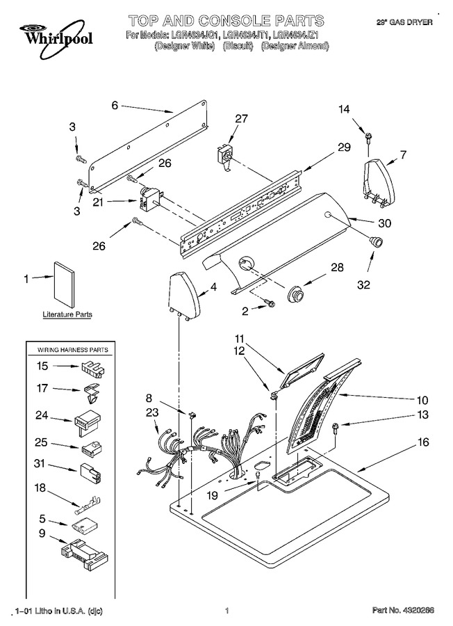 Diagram for LGR4634JT1