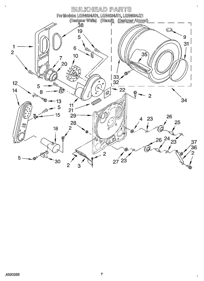 Diagram for LGR4634JT1