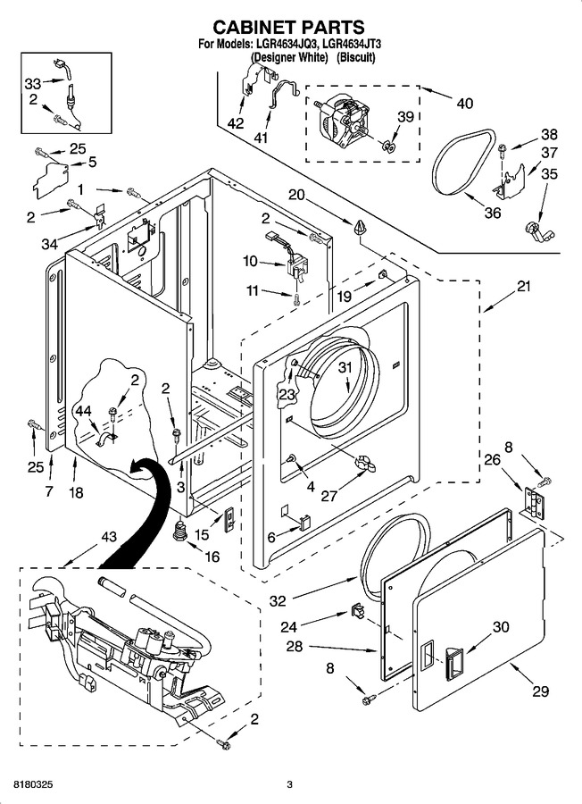 Diagram for LGR4634JT3
