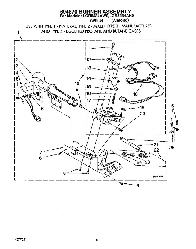 Diagram for LGR5434AW0