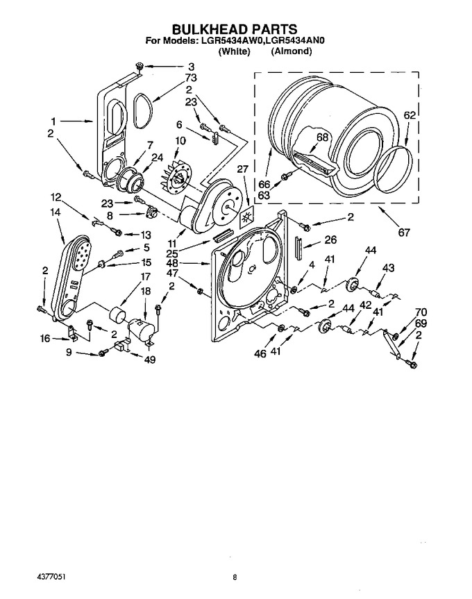 Diagram for LGR5434AW0