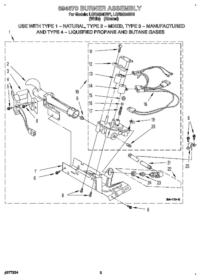 Diagram for LGR5624BW1