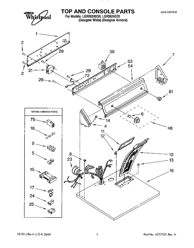 Diagram for LGR5624DZ0