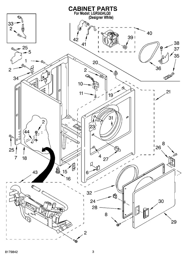 Diagram for LGR5634LQ0