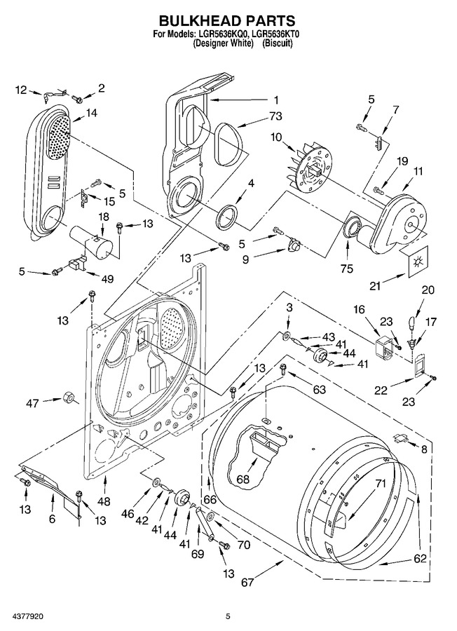 Diagram for LGR5636KT0