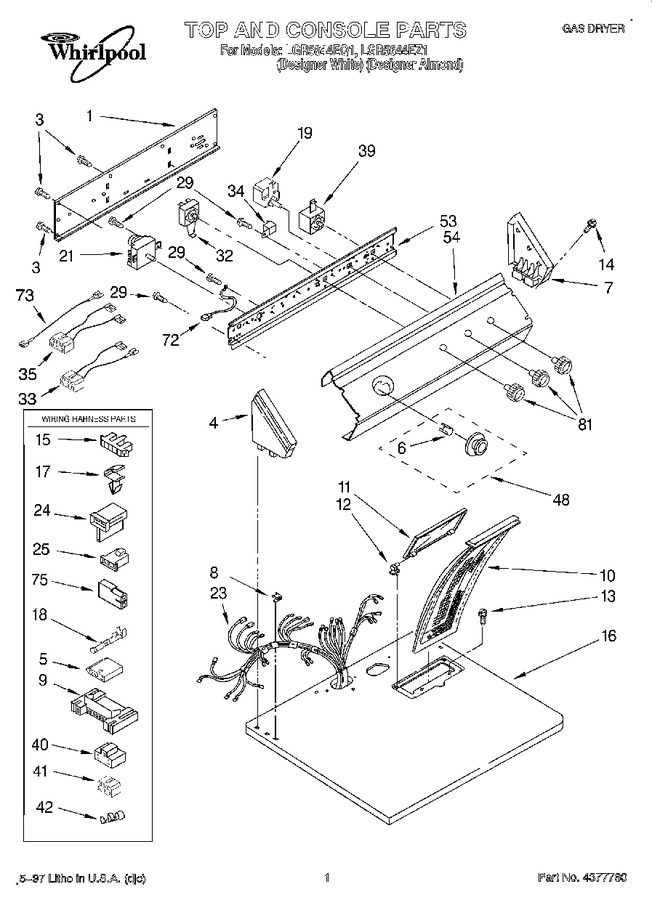 Diagram for LGR5644EZ1