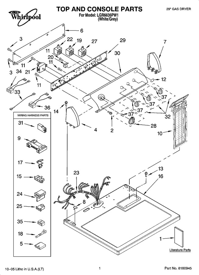 Diagram for LGR6636PW1