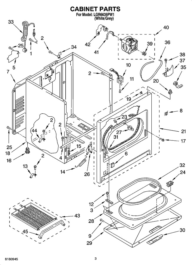 Diagram for LGR6636PW1
