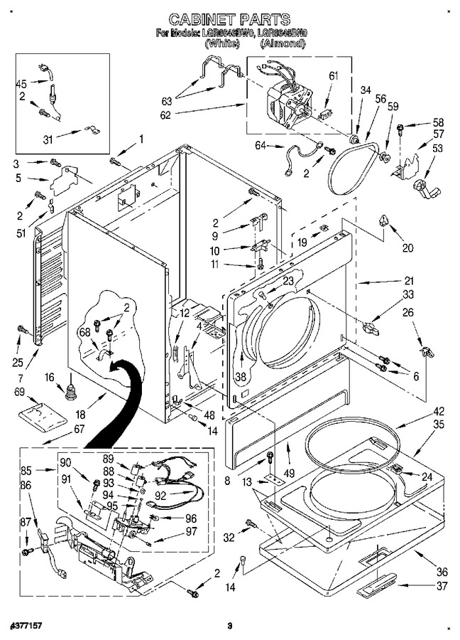 Diagram for LGR6646BW0