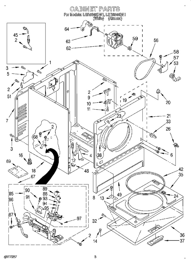 Diagram for LGR6646DW1