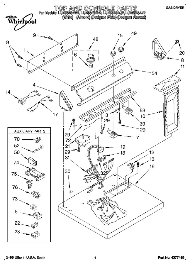 Diagram for LGR6848AW2