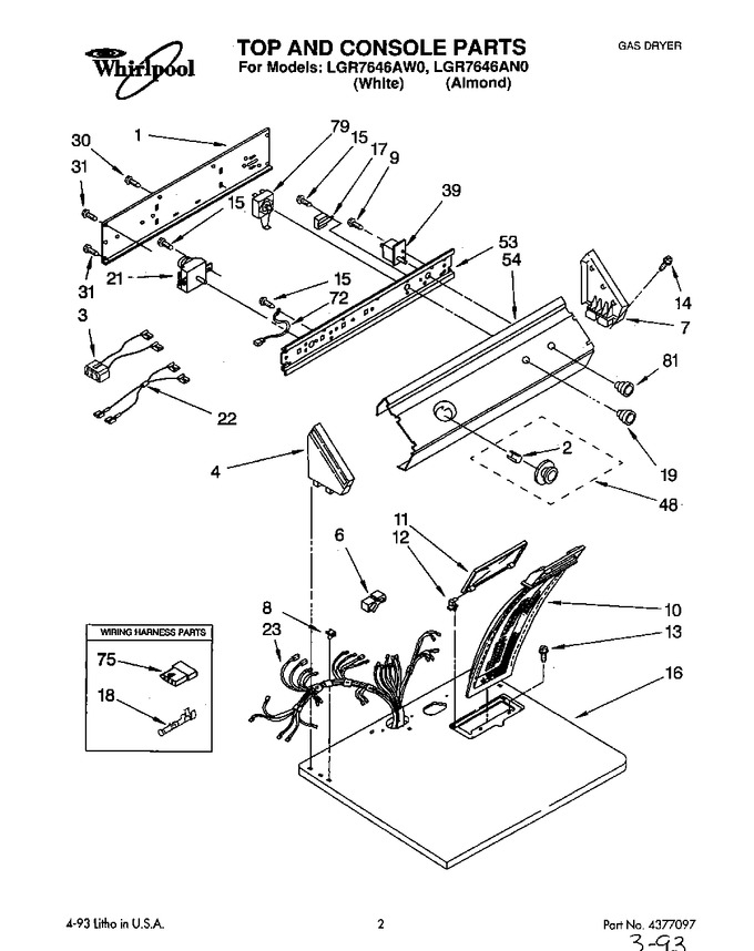 Diagram for LGR7646AW0