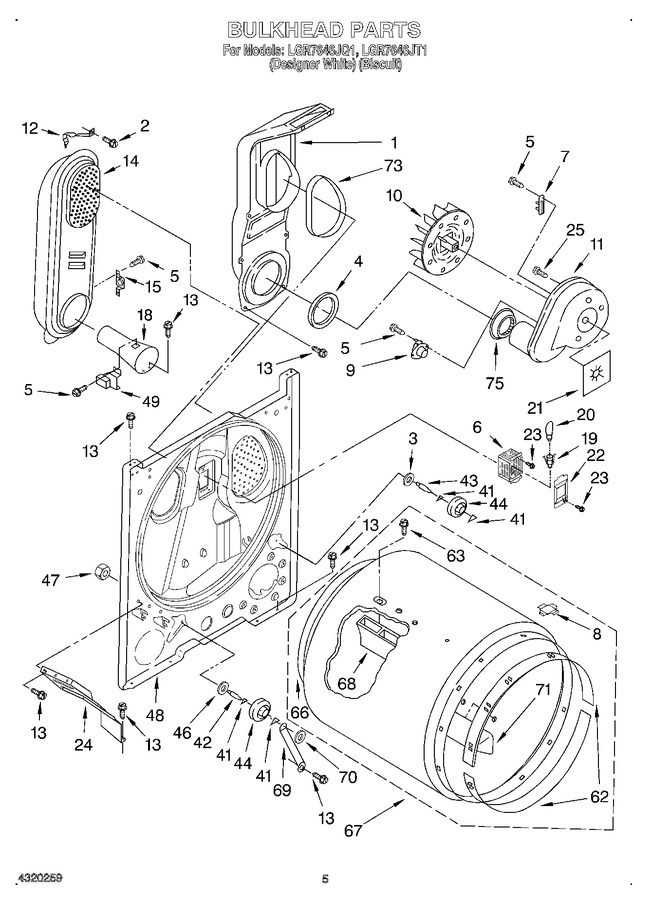 Diagram for LGR7646JT1
