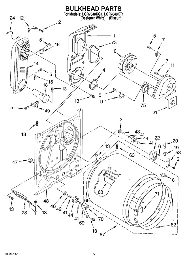 Diagram for LGR7648KQ1