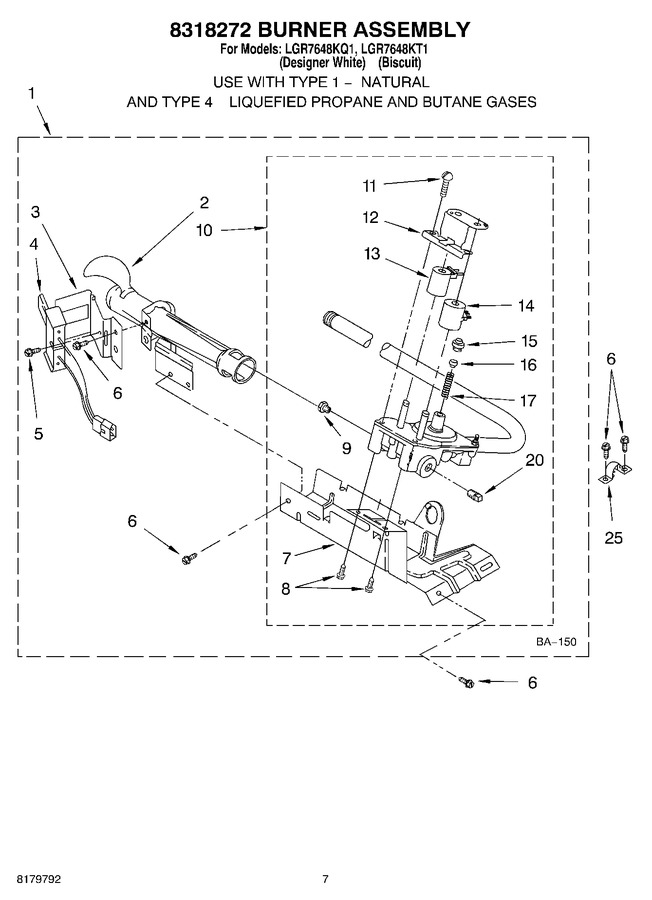 Diagram for LGR7648KQ1