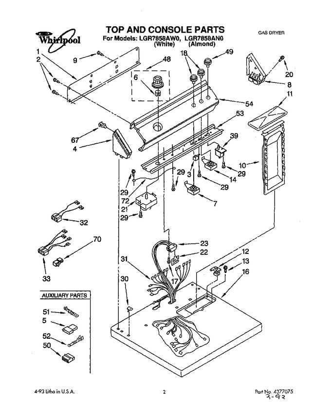 Diagram for LGR7858AW0