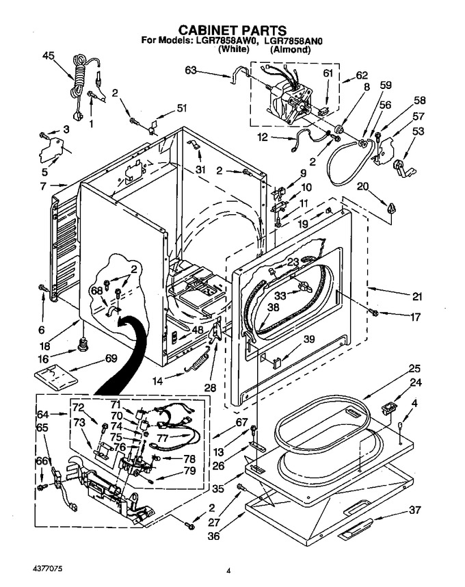 Diagram for LGR7858AW0