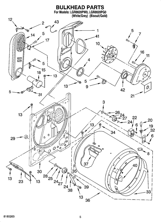 Diagram for LGR8620PW0