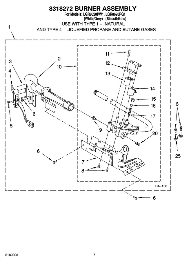 Diagram for LGR8620PG1