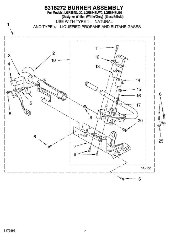 Diagram for LGR8648LW0