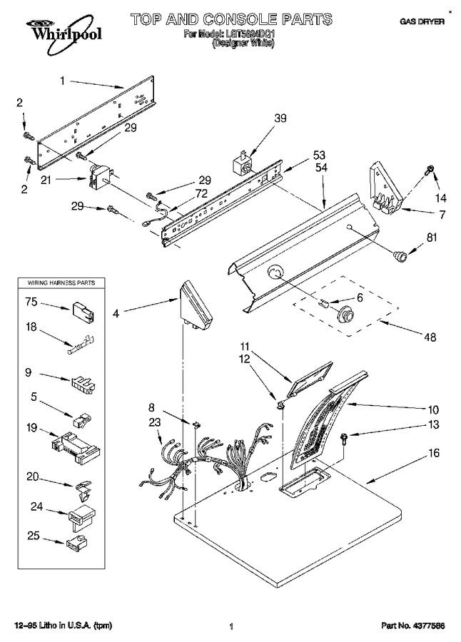 Diagram for LGT5624DQ1